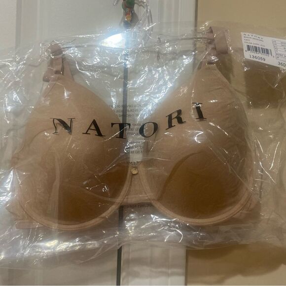 Natori Sheer Jacquard Lace Bra - Picture 3 of 6